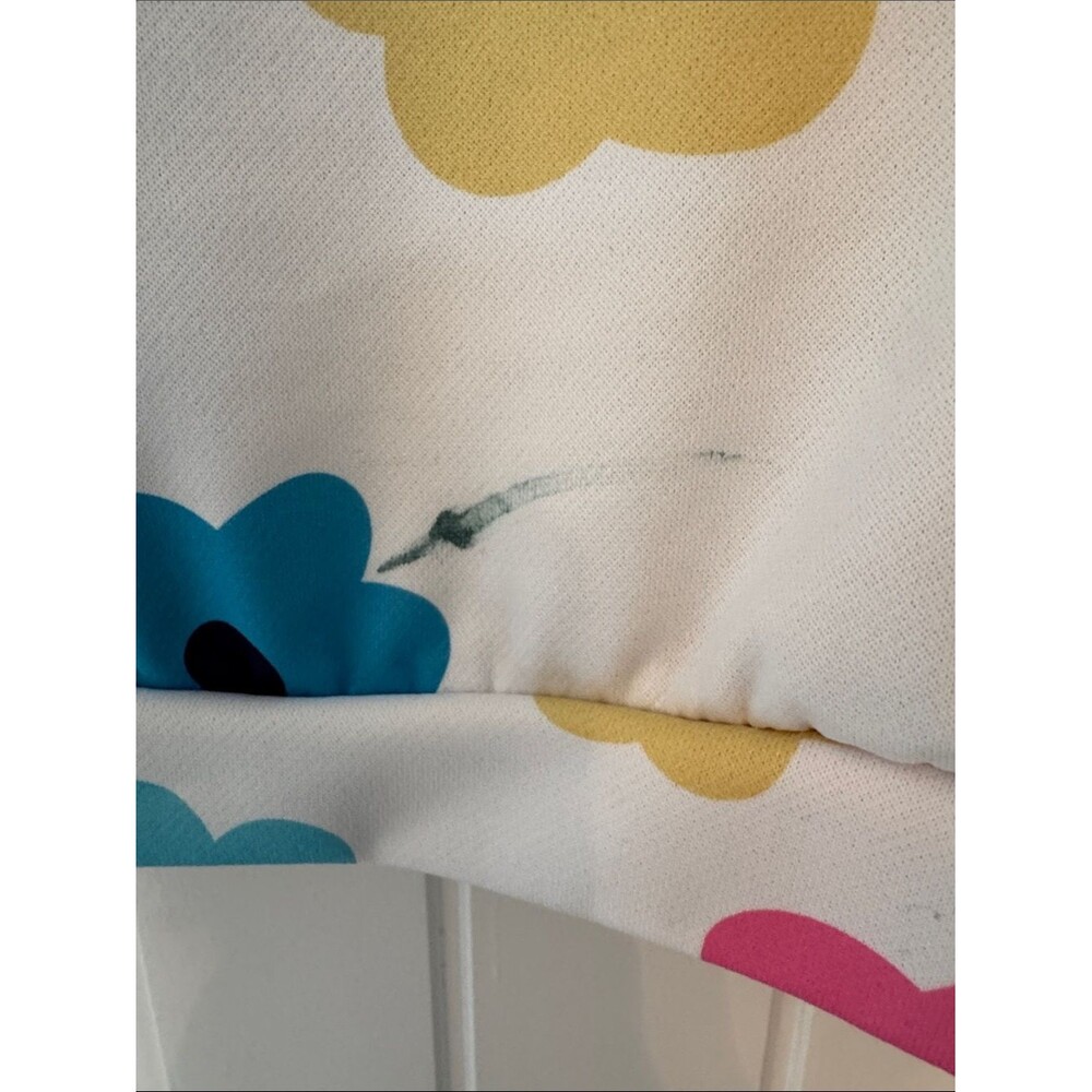 White Floral Kids Set - Multicolor Flower Print - Picture 6 of 7